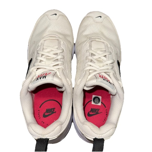 Nike Air Max‎ AP CU4870-005 Fireberry/Beige White Shoes Women's 8.5 Worn 1x $193 - Picture 8 of 11